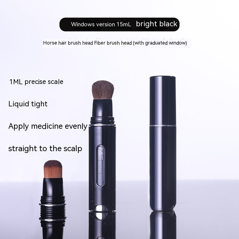Head Medicine Application Artifact E1 Essential Oil Guide Comb