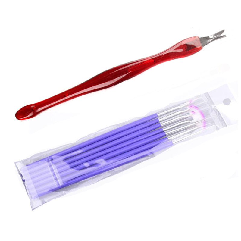 DouborQ Fashion nail extension glue set fiber glass