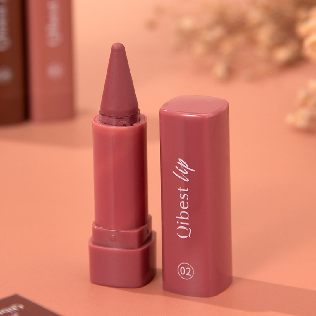 New Long Lasting Matte Twist Up Lipstick With A Natural Finish And Water Resistant Formula