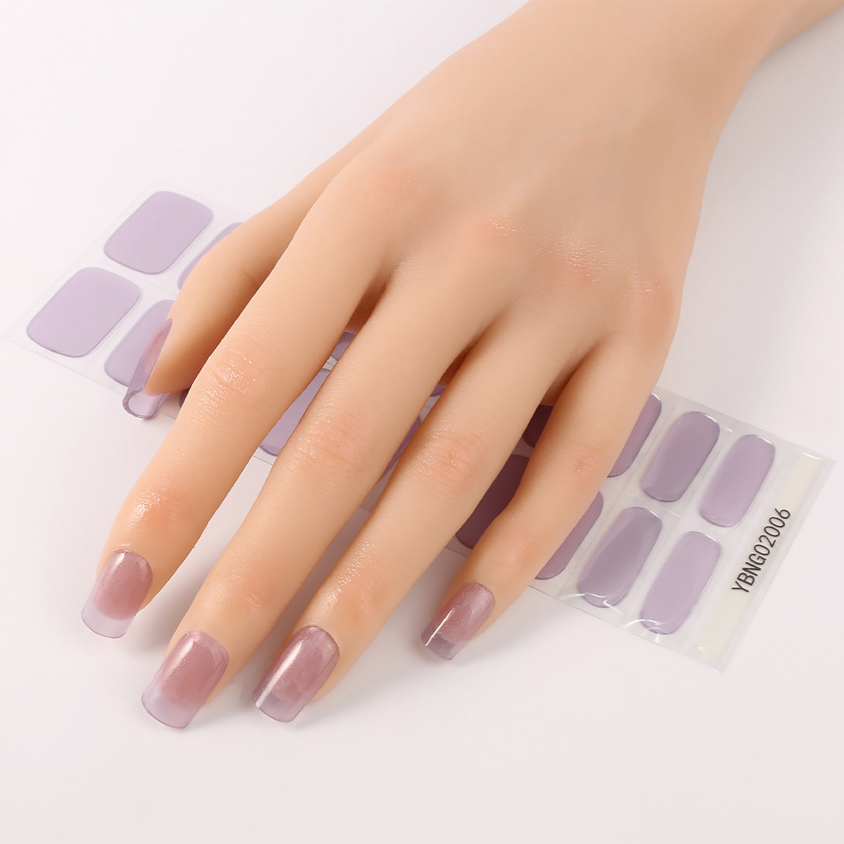 Get Nail Stickers Semi-cured Heating Lamp Nail Sticker