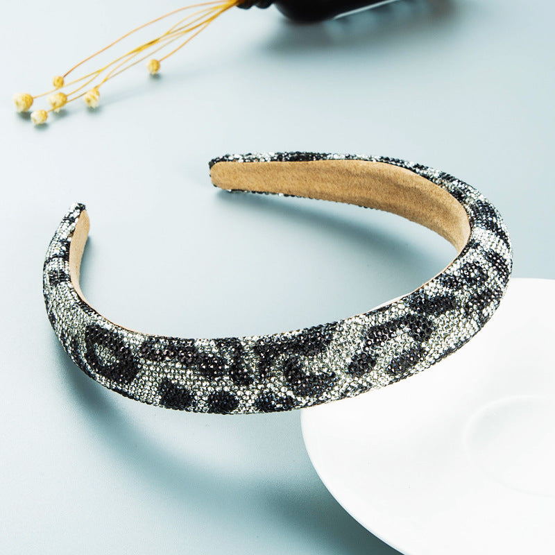 He Hair Hoop Vintage Baroque Gypsophila Rhinestone