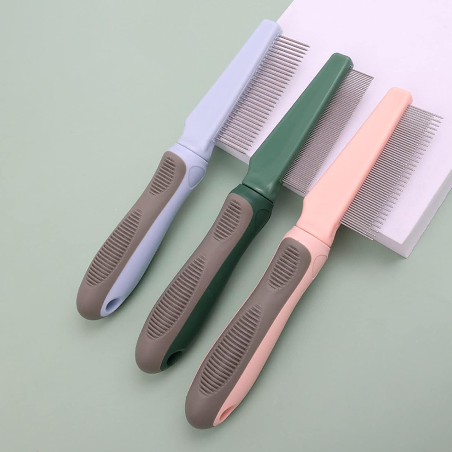 Pet Detangler Comb Pet Hair Removal Comb Cats Combs Dog Combs Rake CombsShedding Combs Grooming Combs Dematting Combs