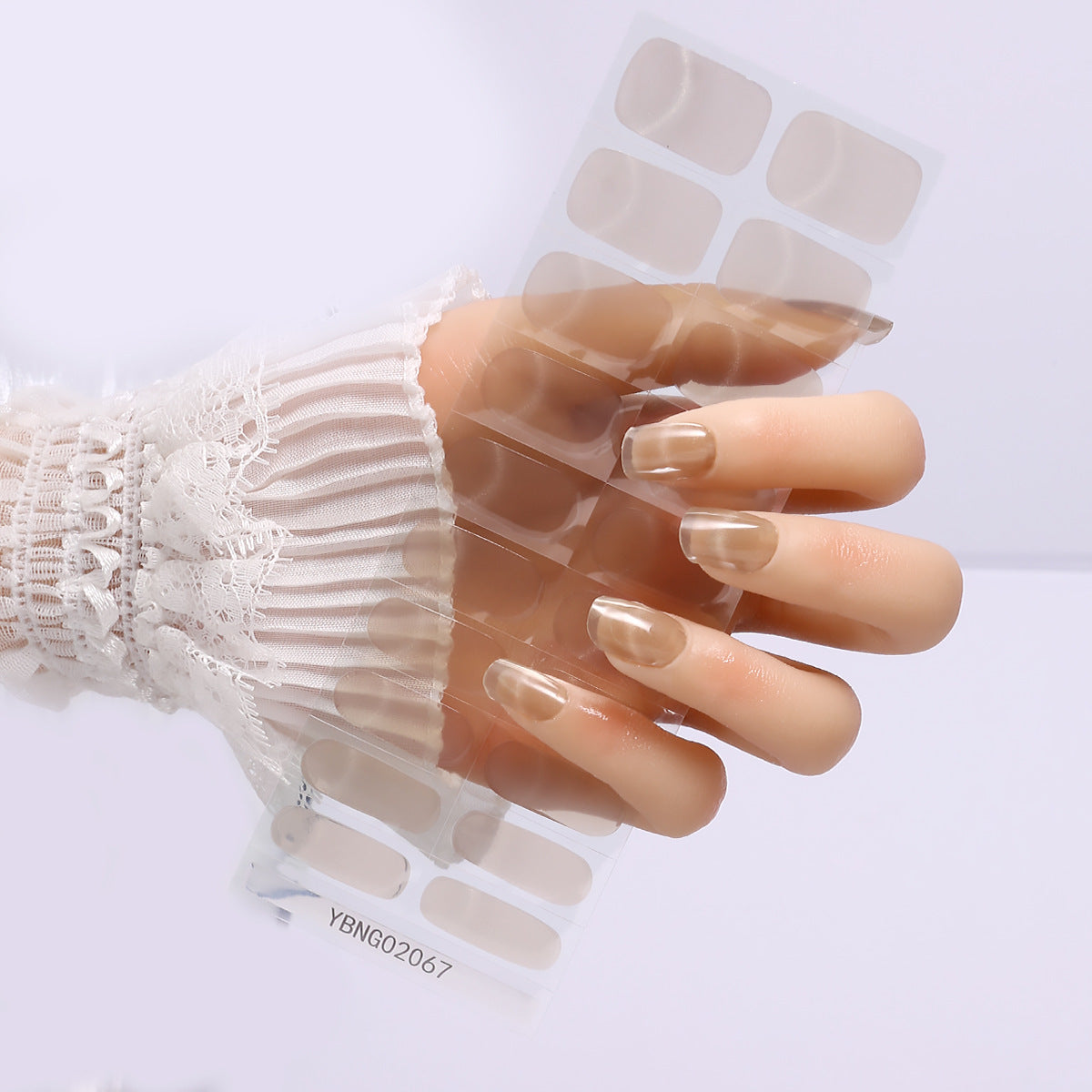 Get Nail Stickers Semi-cured Heating Lamp Nail Sticker