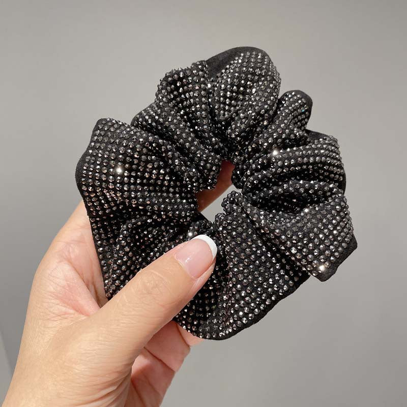 Polka Dot Hot Rhinestone Hairpin Large Intestine Headband