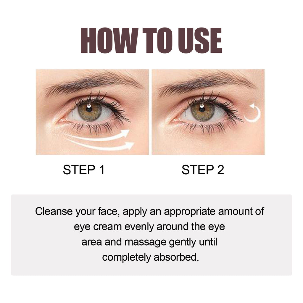 Retinol Eye Cream Moisturizing Application