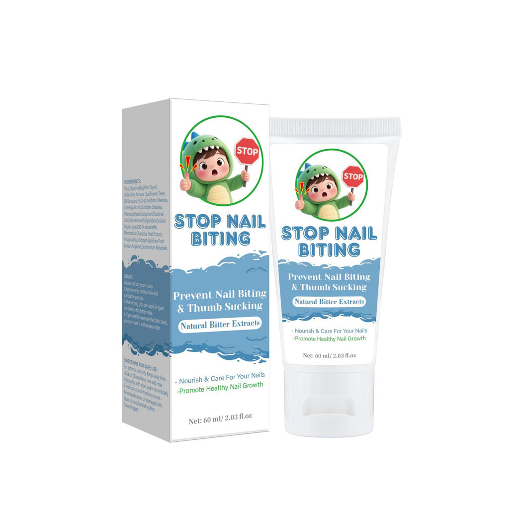 Stop Nail Biting Nail Neck Cream 60ml Neutral Packaging Anti-bite Nail Ring Eating Hand Addiction Gnawing Finger