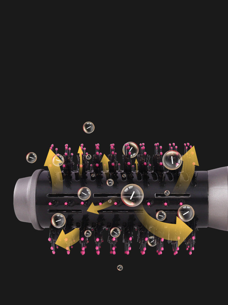 Negative ion straightening comb artifact