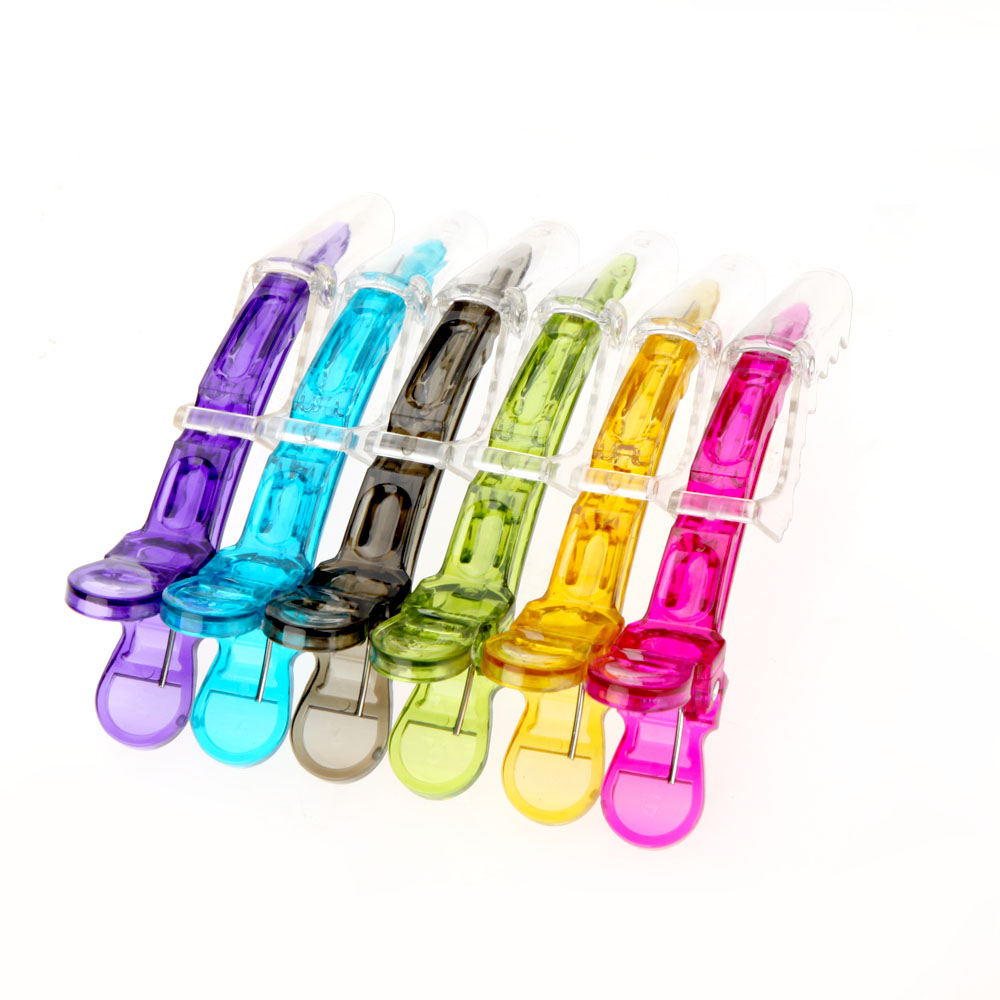 PC transparent color hairpin