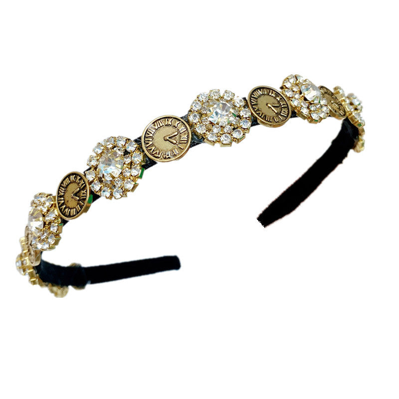 Fairy Head Buckle With Diamond And Pearl Headband