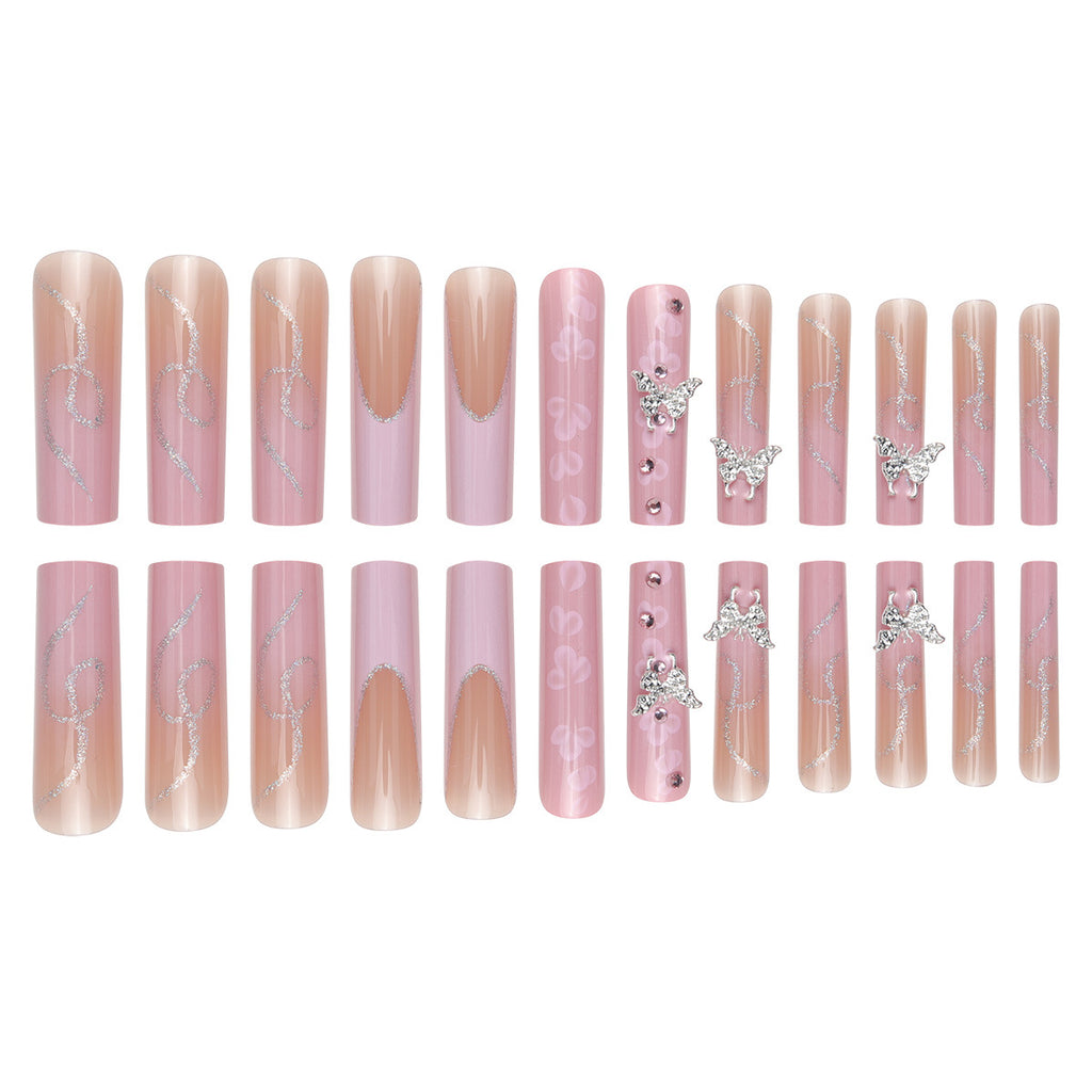 Flower Diamond In The Debris Nail Sticker
