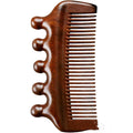 Portable Golden Sandalwood Multifunctional Meridian Massage Comb