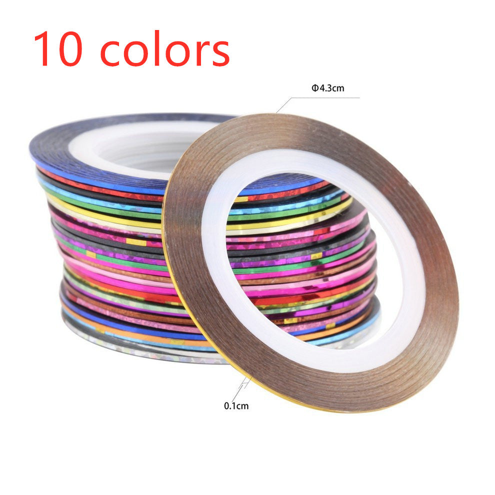 Nail art line laser
