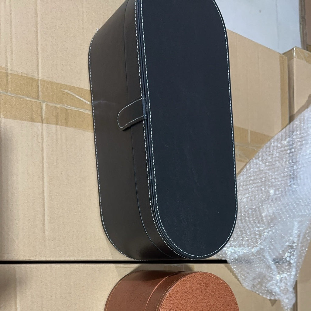 Multi Functional Five In One Hot Air Comb Leather Box