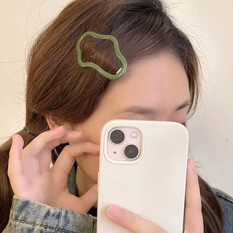 Simple Ladies Fringe Hairpin Fashion Irregular