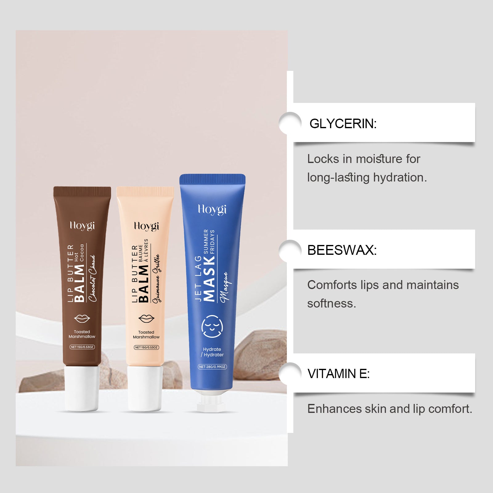 Soothing Mask And Moisturizing Lipstick Set