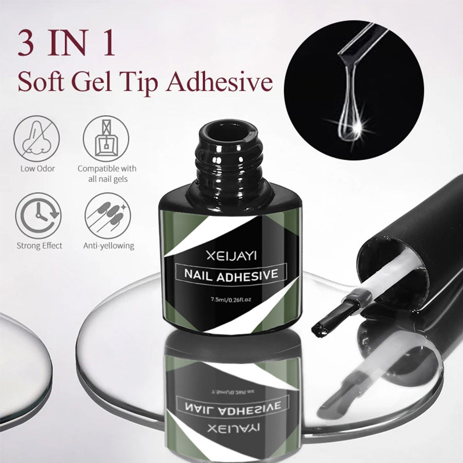 XEIJAYI  Nail Art Adhesive Nail Tip Gel