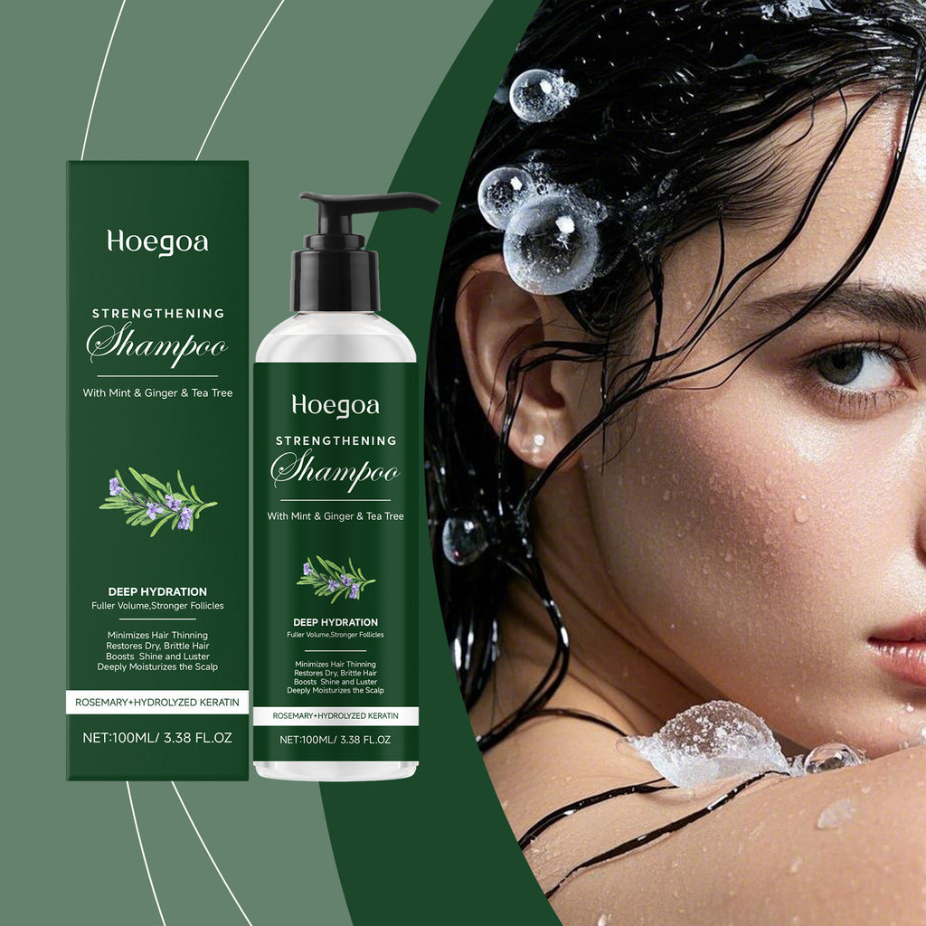 Rosemary Care Gentle Cleansing Nourishing Scalp Natural & Fluffy Shampoo Hair Care