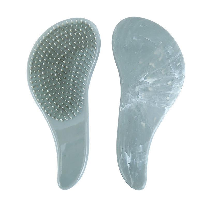Marbling Soft Teeth Smooth Hair Not Knotted Massage Comb