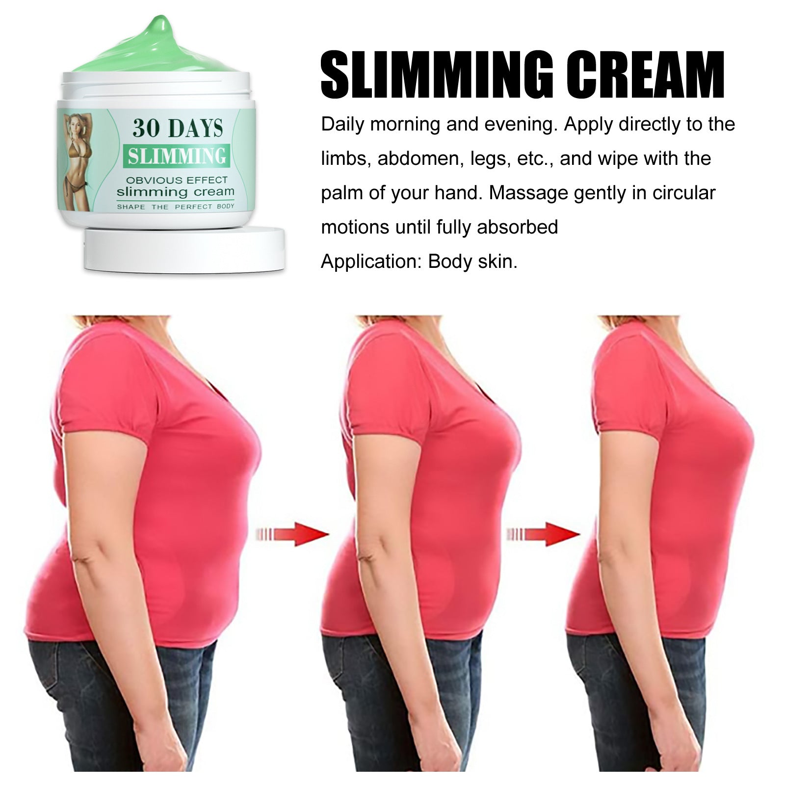 Body Tightening Calf Abdomen Shaping Cream Gentle