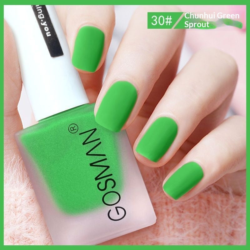 Gosman Quick-dry Matte Nail Polish, Non-peel