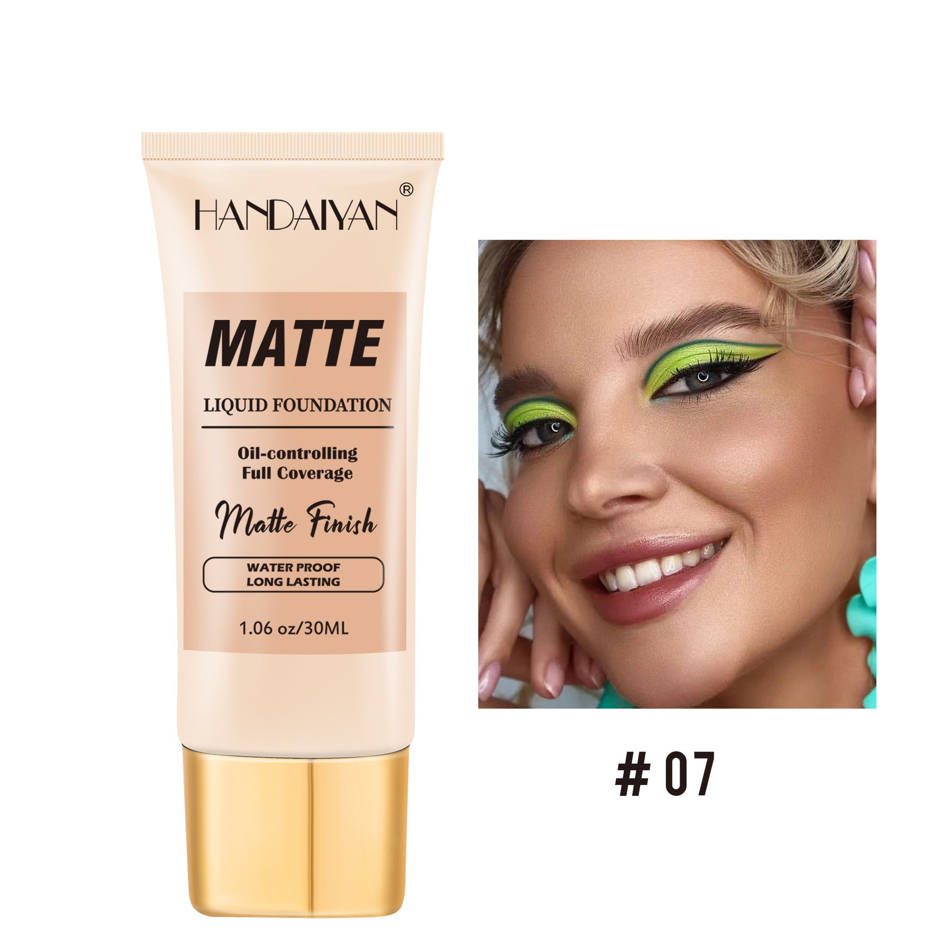 Foreign Trade Lady Concealing Foundation Long Lasting Smear-proof Makeup Invisible Pore Moisturizing