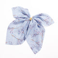 Floral Chiffon Big Bow Hairpin