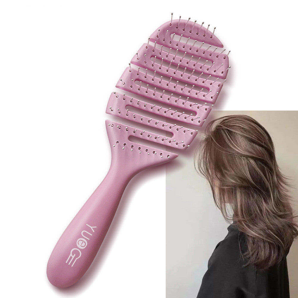 Massage Comb Styling Comb Big Curved Hollow High Toughness