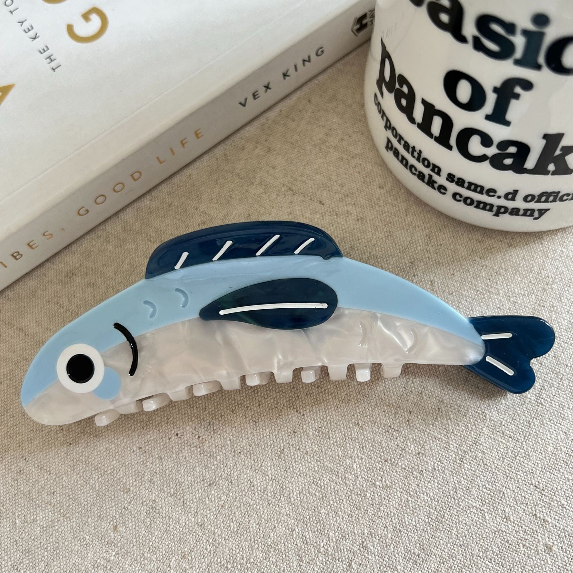 High-end Hair Claw French Cute Cartoon Back Clip All-matching