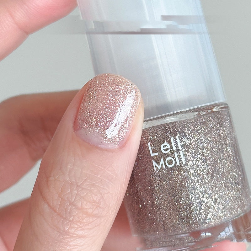 Lell Moll Water-based Tearable Nail Polish Baking-free And Tasteless