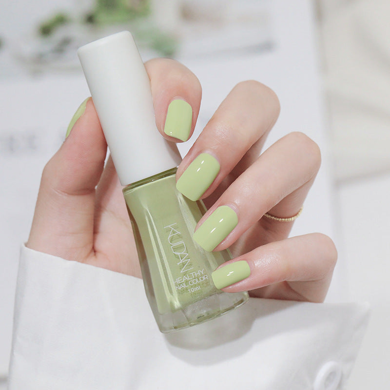 Kudan Water-based Odorless Peel-off No-bake Fast-drying Clear Nail Polish