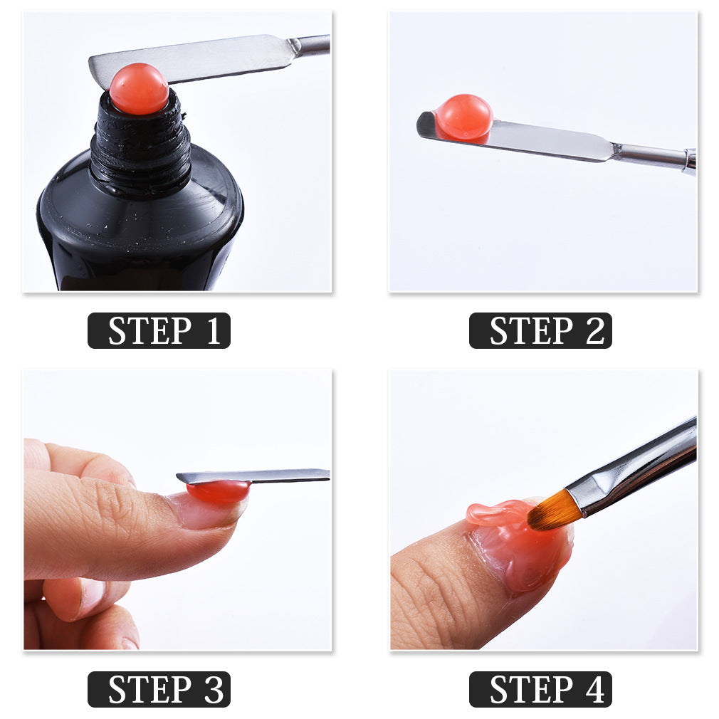 Multi-function Nail Pen with Color Matching and Gluing Embossing Stick