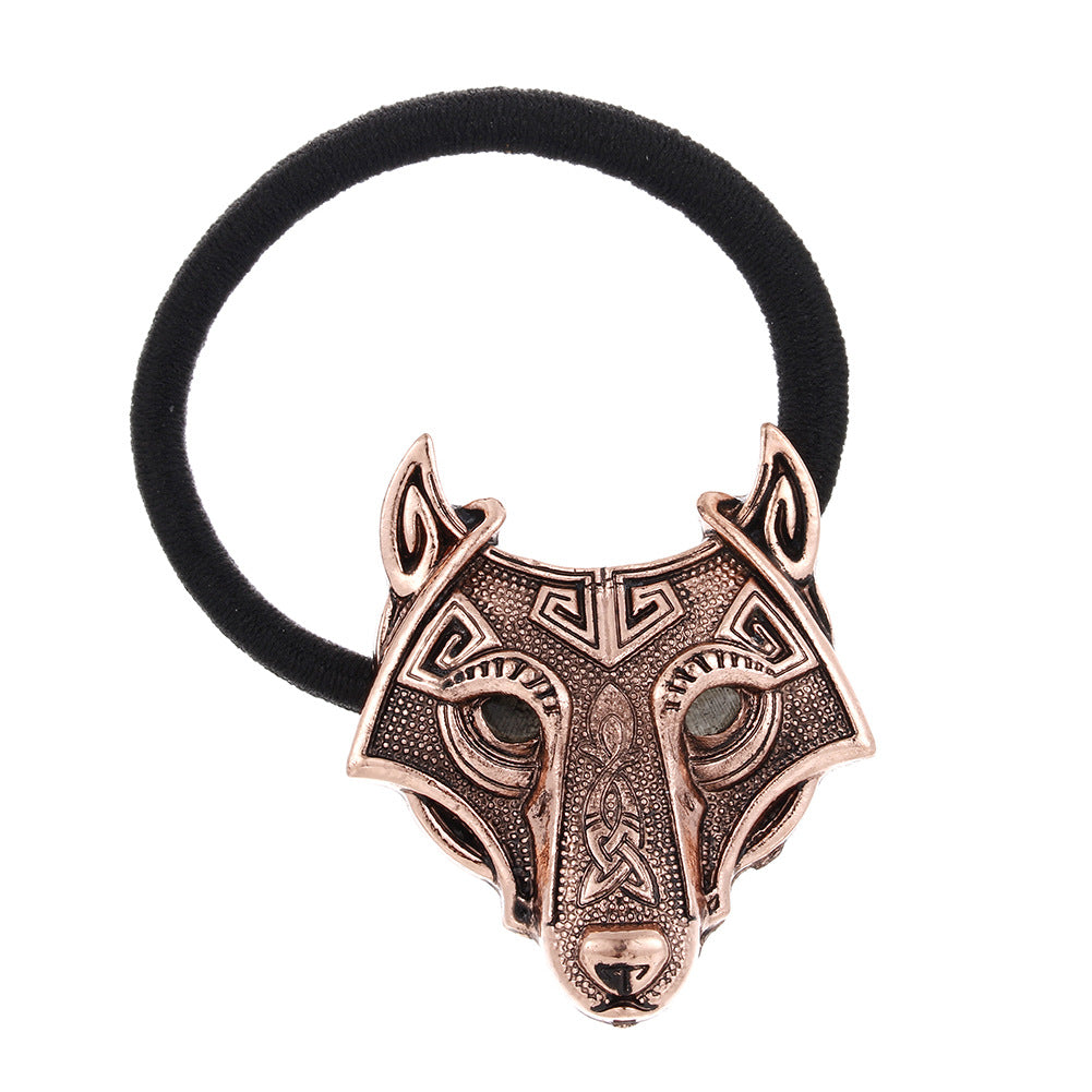 European Mythical Viking Wolf Headband