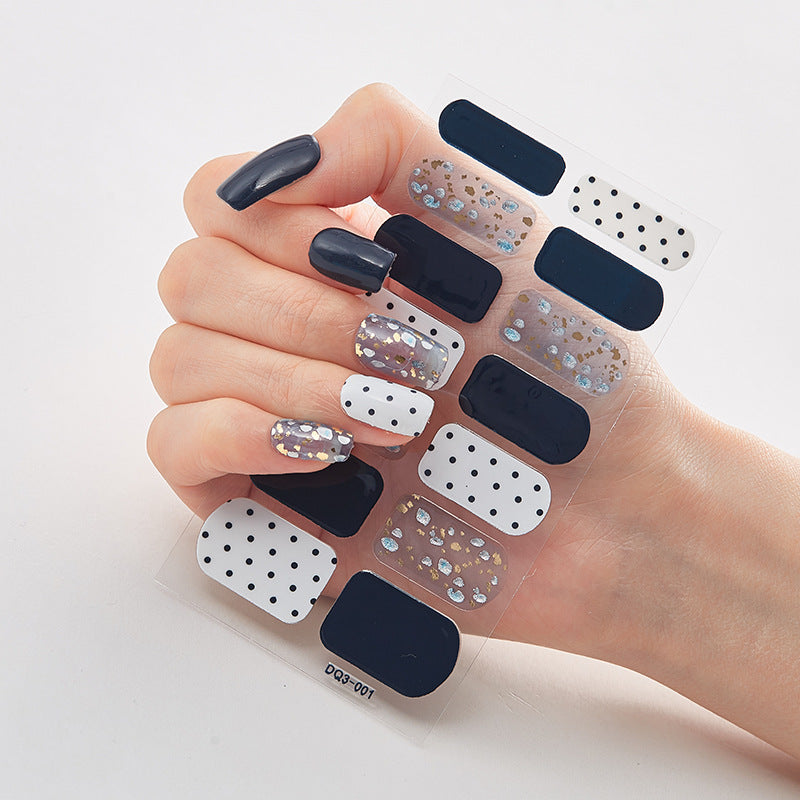 Women's Personalized Gilding Nail Stickers