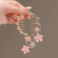 Cherry Blossom Hairpin Female Side Clip