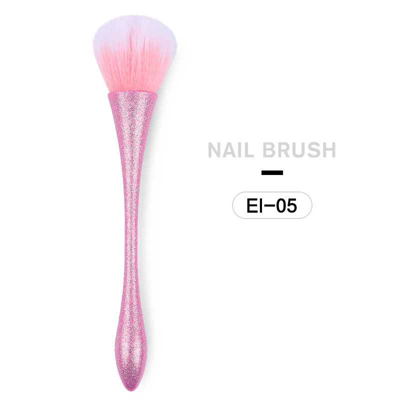 Manicure Powder Brush Beauty Blush Brush Multifunctional
