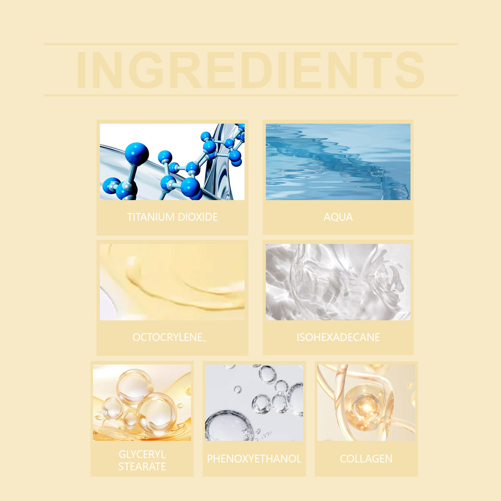 Face Protection Nourishing And Brightening Outdoor Isolation Sun Protection Lotion Natural Core Cream
