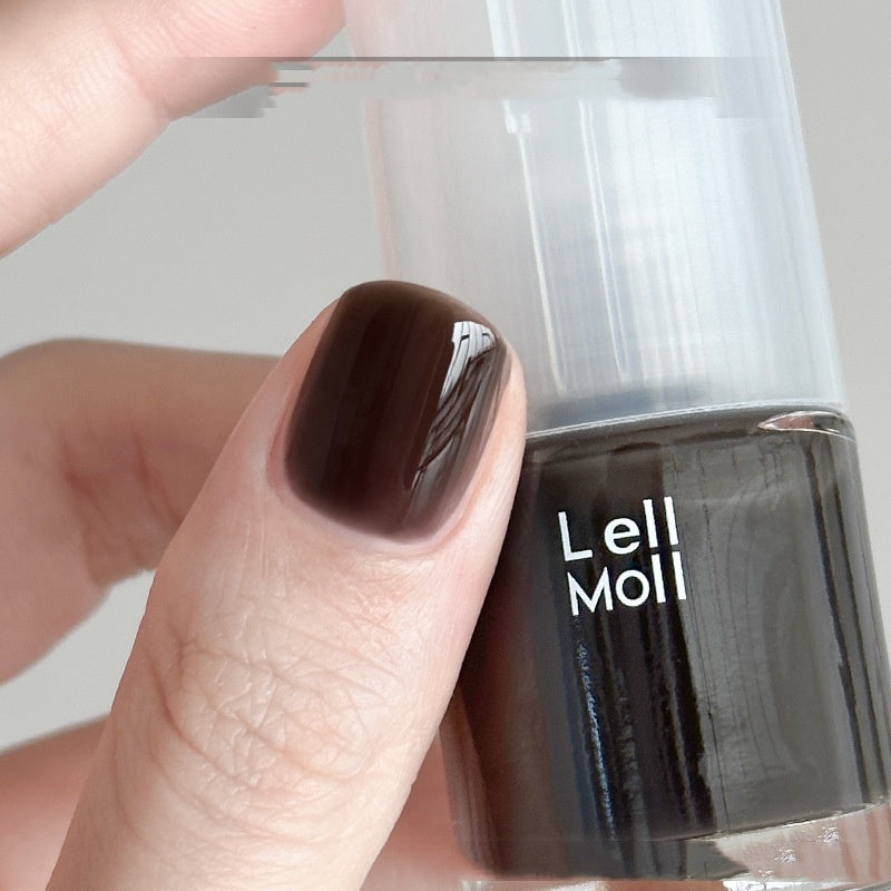 Lell Moll Water-based Tearable Nail Polish Baking-free And Tasteless