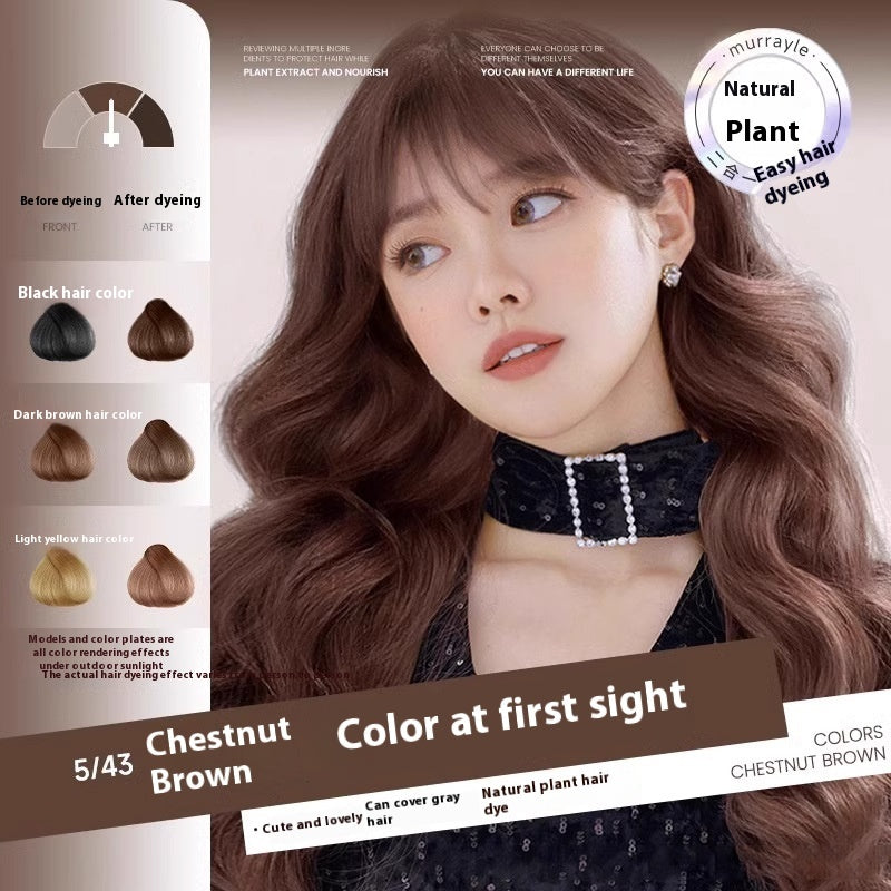 Intelligent Easy To Comb And Dye Plant Formula For Easy Whitening