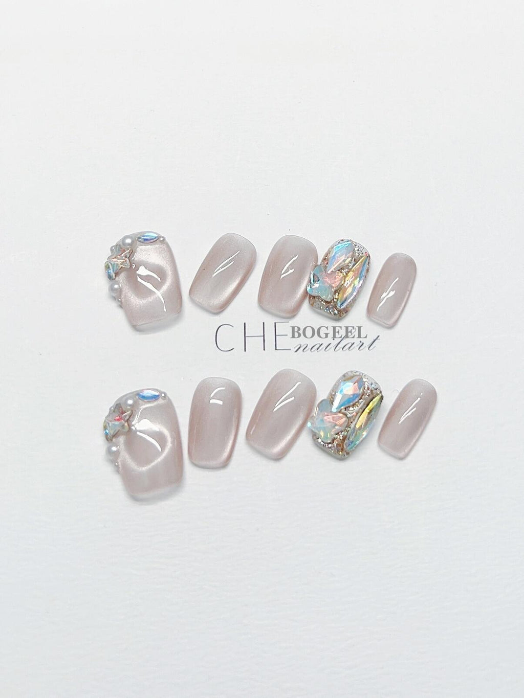 Chenailart Bogeel High-grade Finished Product Fake Nails