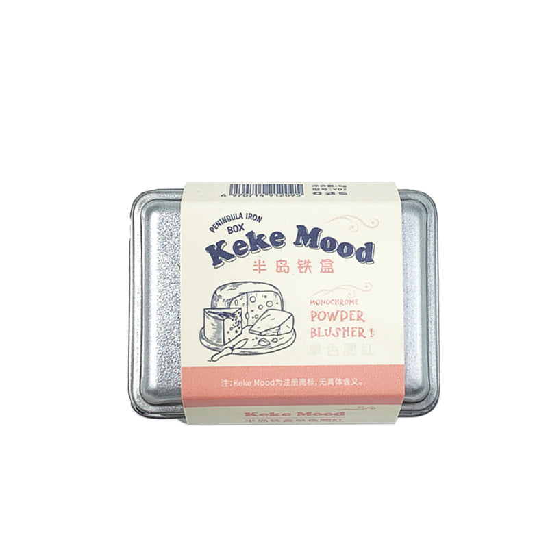 Keke Mood Peninsula Iron Box Monochrome Gradient Blush Matting Agent White Makeup