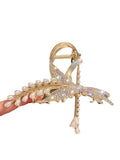 Summer Tassel Dished Hair Clip Headwear