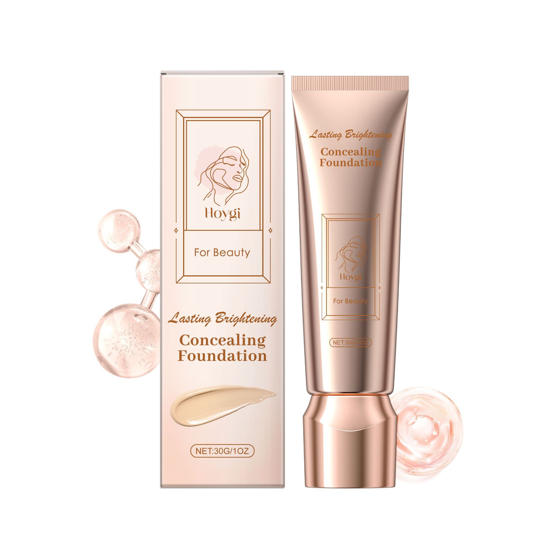 Concealing Foundation Moisturizing, Light And Long-lasting