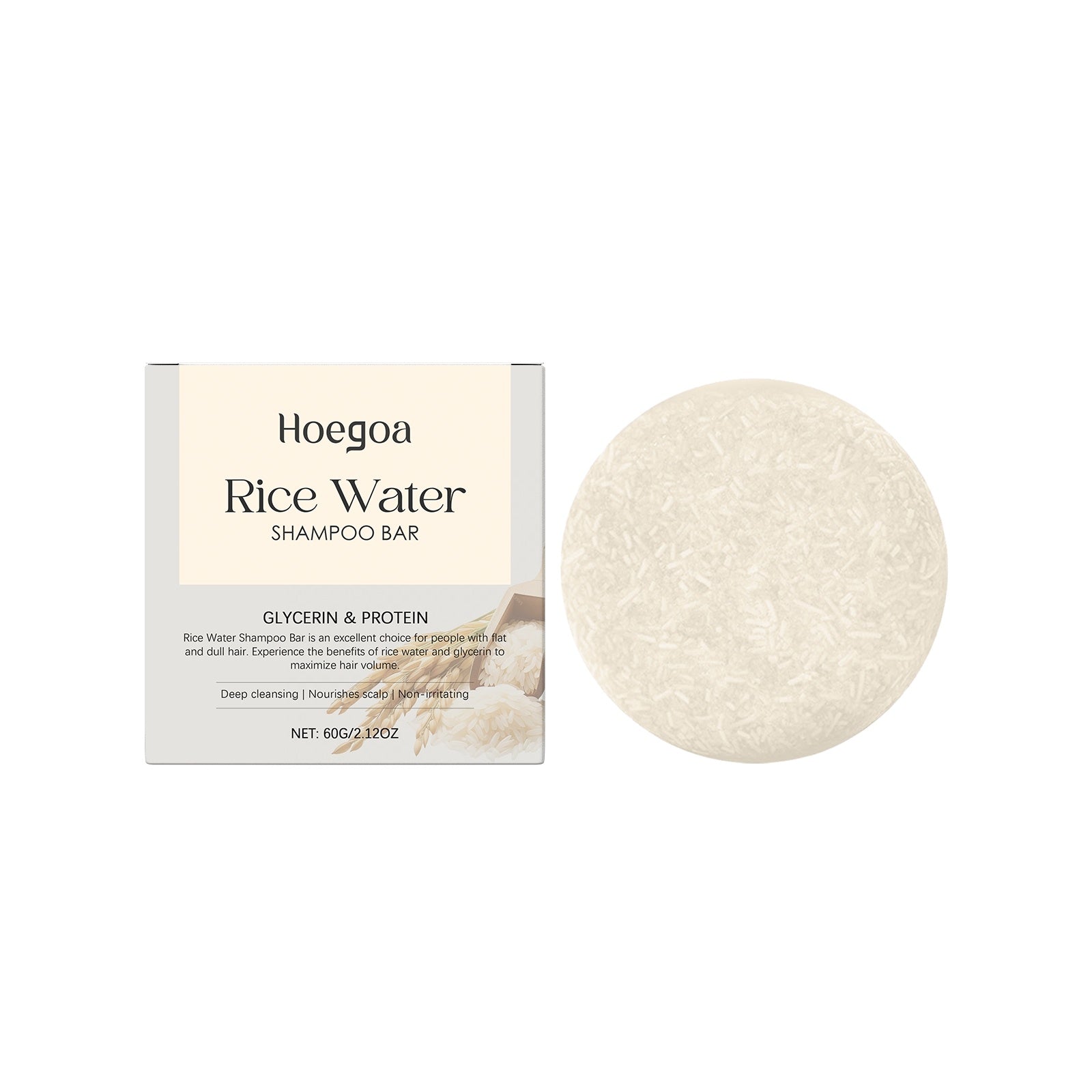 HoeGoa Rice Water Shampoo Bar