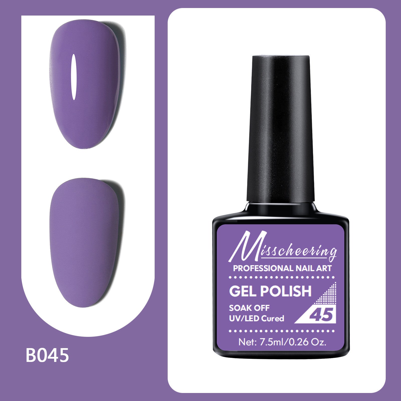 Misscheering New Long Lasting Light Therapy Nail Polish Set