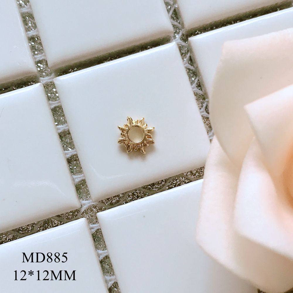 Simple Non Diamond Nail Alloy Jewelry