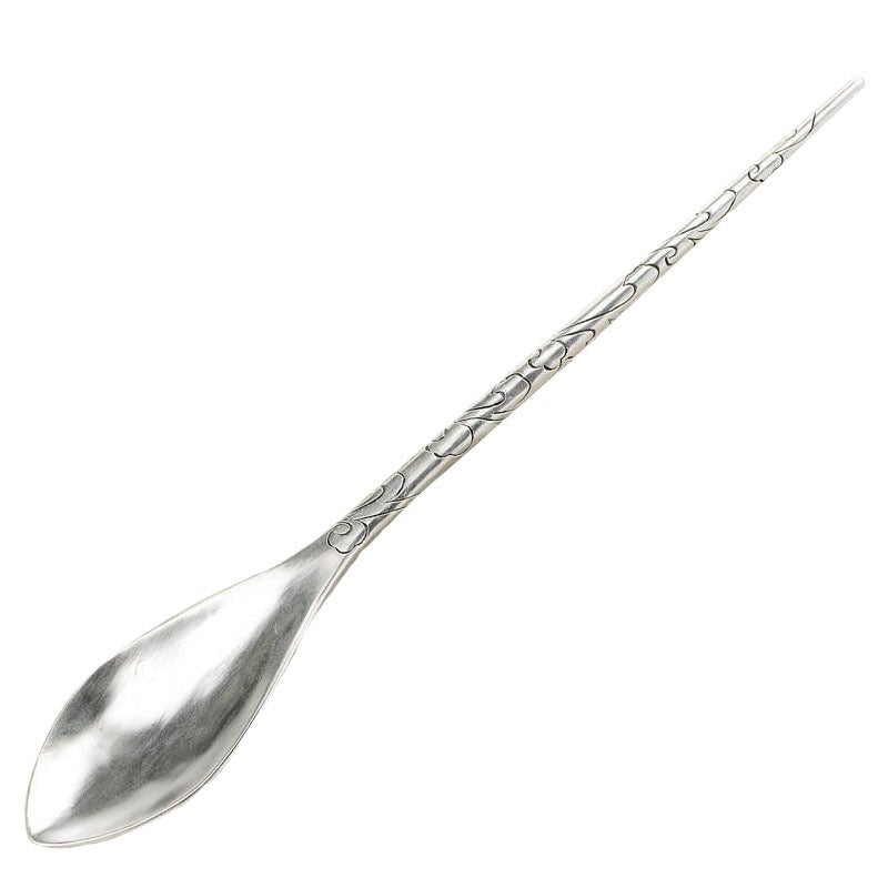 Simple S925 Silver Antique Style Elegant Hairpin
