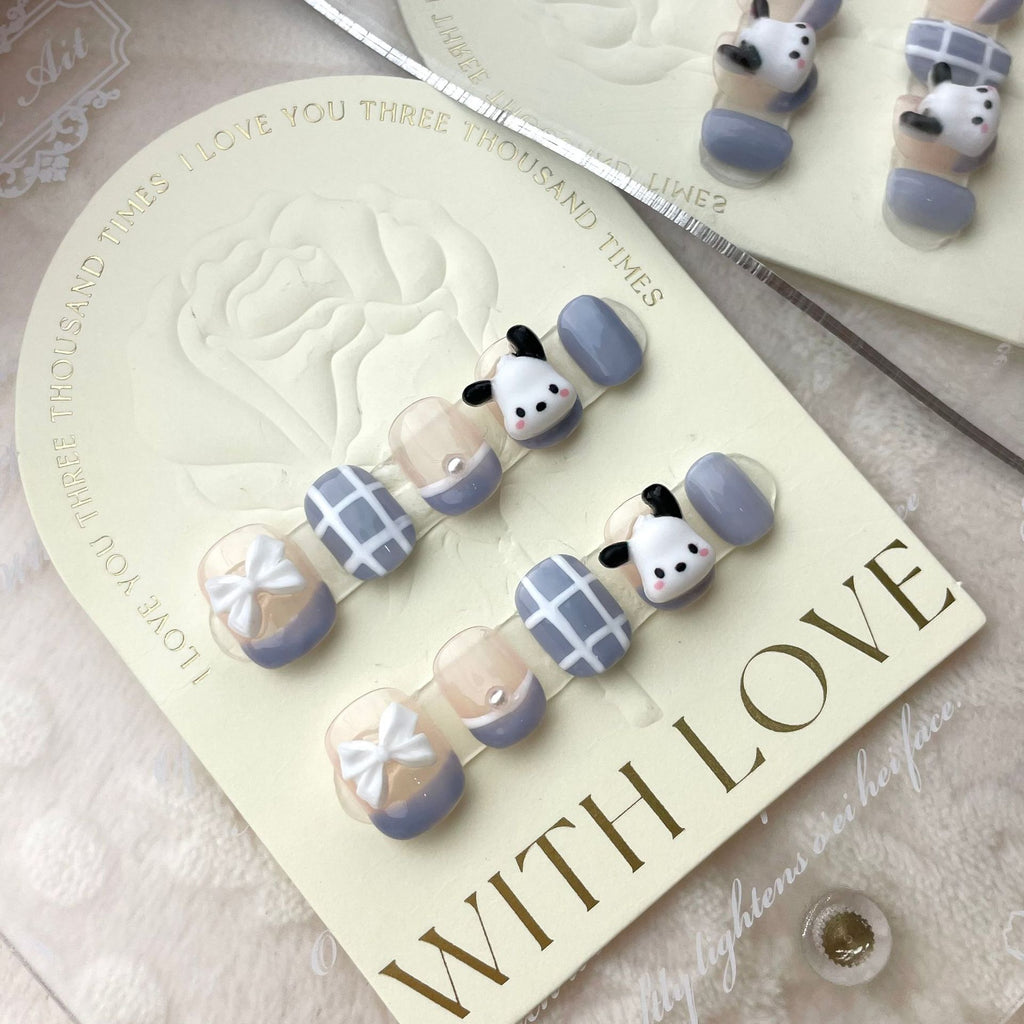 Handmade Real Shot Nail Stickers