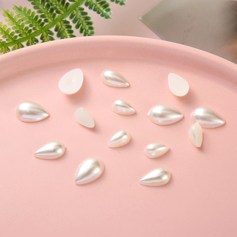 Pearl Flat Nail Enhancement