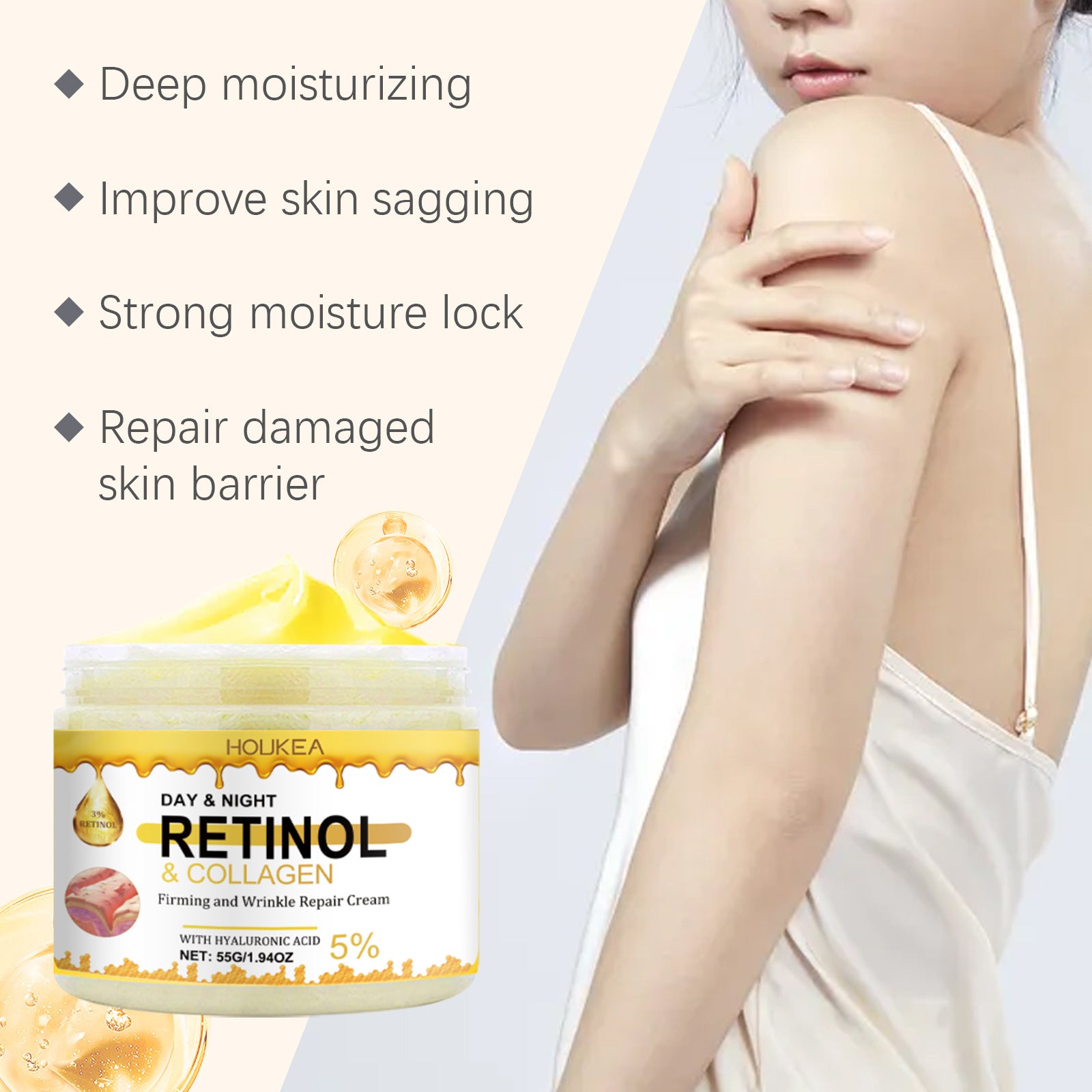 Compact Moisturizing Cream Nourishing And Hydrating Lifting