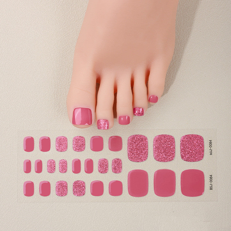 Pure Color Gel Nail Sticker